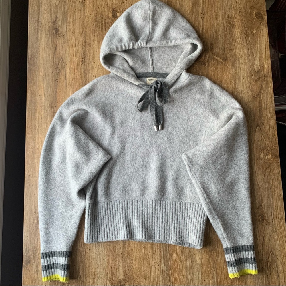 Pringle of Scotland x H&M Gray Hooded Sweater XS
